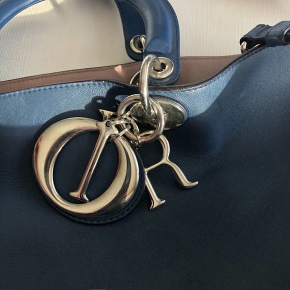 Authentic Christian Dior Large Diorissimo Tote Bag / Purse - Picture 4 of 10